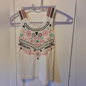 Girls sleeveless summer top Size small